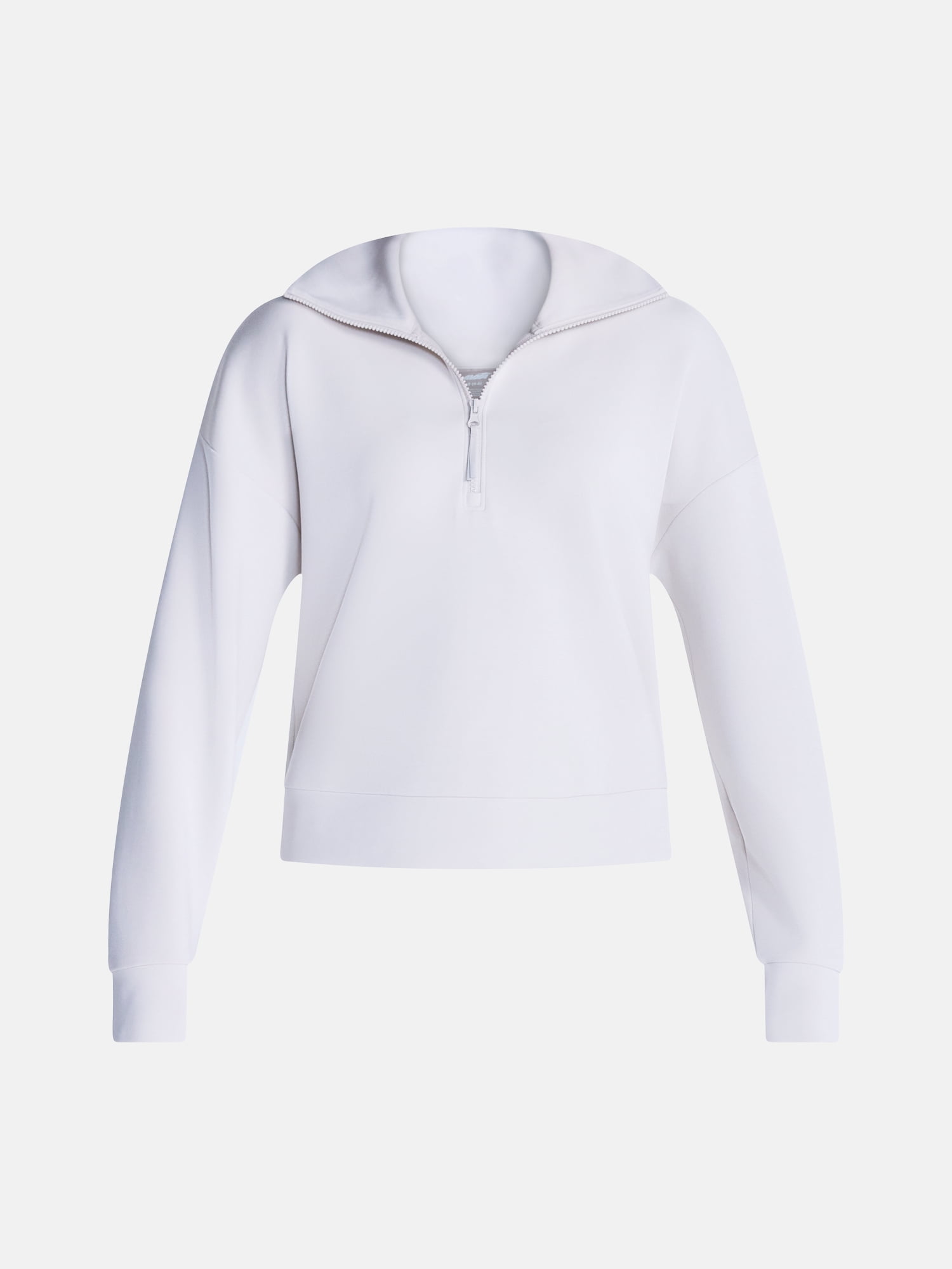 Avia Women's and Women's Plus Quarter-Zip ScubaKnit Pullover, Sizes XS-4X