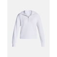 thumbnail image 6 of Avia Women's and Women's Plus Quarter-Zip ScubaKnit Pullover, Sizes XS-4X, 6 of 6