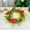 Multicolor, variant on Jienlioq Christmas Clearance Artificial Candle Ring Christmas Wreath - Candlestick Garland Centerpiece for Holiday Table Decor (Set of 3, 6 Inch)