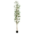 thumbnail image 2 of Nearly Natural Potted Olive Artificial Tree - 9' - Green, 2 of 7