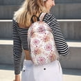 thumbnail image 5 of Lsque Fireworks Pattern Canvas Daypack, Durable Backpack, High-quality Versatile Backpack,Vintage Compact Backpack-Medium, 5 of 6