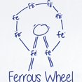 thumbnail image 2 of CafePress - Ferrous Wheel Chemistry Body Suit - Baby Light Bodysuit, Size Newborn - 24 Months, 2 of 4
