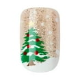 thumbnail image 5 of KISS Voguish Fantasy Holiday Press-On Nails, Marshmallow, Nude, Short Length, Square Shaped, 28 Ct., 5 of 12
