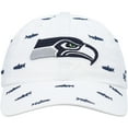 thumbnail image 2 of Women's '47 White Seattle Seahawks Confetti Clean Up Adjustable Hat, 2 of 4