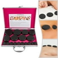 thumbnail image 5 of 16Pcs Hot Massage Stone Volcanic Rocks Kit Spa Oiled Massager Machine with Heating Box, 5 of 12