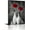 Flo-02, variant on Red Rose Wall Art Rustic Black and White Red Flower Canvas Print Picture Vintage Vase Poster Farmhouse Floral Painting for Living Bedroom Bathroom Home Decor(Flo-01,12"x18")