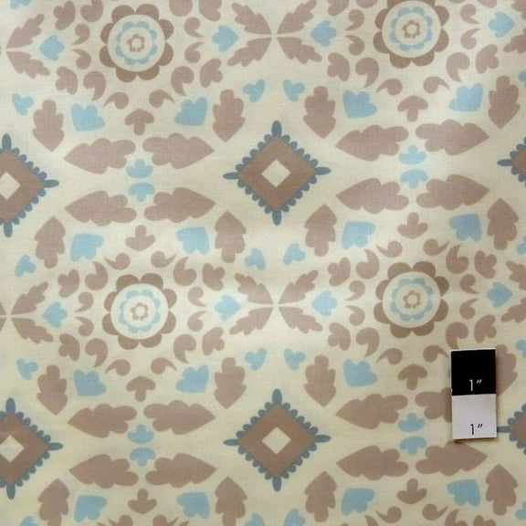 Dena Designs PWDF107 Taza Josephine Neutral Cotton Quilting Fabric By Yard