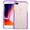 Purple, variant on Kuteck Slim Bumper Cell Phone Case for iPhone 8 Plus, Transparent/White