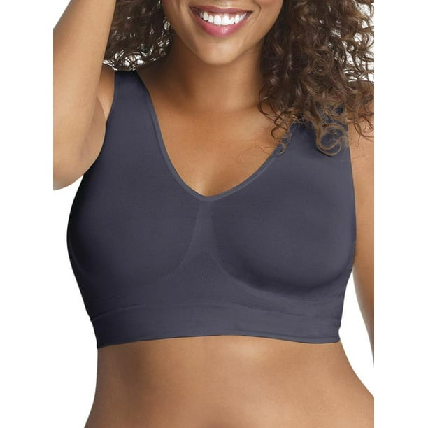 Just My Size Women's Plus Size Pure Comfort Seamless Wirefree Style MJ1263 - Walmart.com