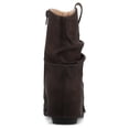 thumbnail image 3 of Journee Womens Wynette Western Pointed Toe Cuban Heel Slouchy Comfort Ankle Booties, Widths Available, 3 of 9