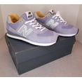 thumbnail image 1 of Men's Size 10.5 New Balance 574 Low Grey Purple White Sneakers U574BGG Womens 12, 1 of 6