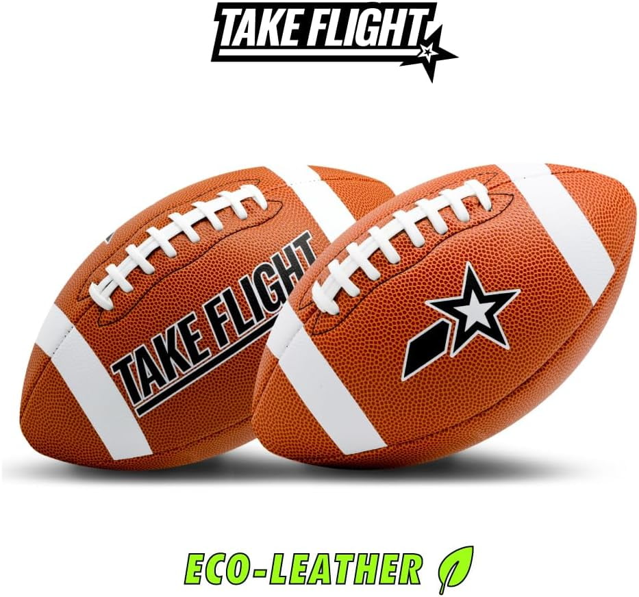 TAKE FLIGHT FOOTBALL, OFFICIAL GAME BALL (ECO-LEATHER)