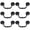 Hole distance: 64mm, variant on 6 pack Vintage Cabinet Pulls Black Zinc Alloy Pull Handles ,Traditional Drawer Cabinet Handle,Bedroom Bathroom Washroom Kitchen Hardware