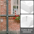 thumbnail image 2 of MIANGASTORE Gutter Splash Block Gutter Downspout Extension Rain Spout Extender Gutter, 2 of 7