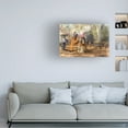 thumbnail image 2 of Canvas Wall Art - Trudi Simmonds 'The Four O'Clock' Wall Art for Living Room, Bedroom, or Office Décor by Trademark Fine Art - 47 x 30 Inches, 2 of 4
