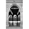 thumbnail image 2 of Grey, Jace 10x14 White Modern Wood Framed Museum Art Print Titled - Central Park Diptych B, 2 of 4
