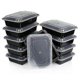 thumbnail image 1 of Kabalo 10 Pack Premium Stackable Microwave Re-usable Lunchbox Food Container Meal Boxes, 1 of 3