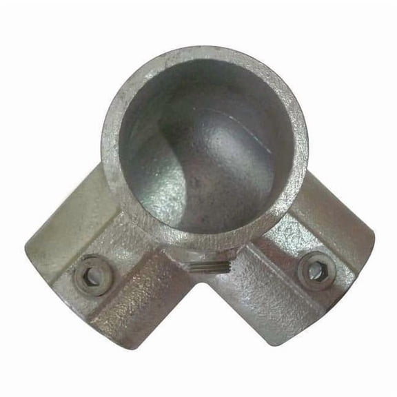 Structural Pipe Fitting, Side Outlet Elbow, Cast Iron, 0.75 in Pipe Size, 50000 lb Tensile Strength