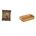 thumbnail image 1 of Marco De Fotos Floral Tallado A Mano, Cestas De Frutas Tejidas, Soporte Para Cuadros, Cuenco Antiguo Para Servir Aperitivos, Cesta De Frutas, Plato De Pan Para Oficina, Dormitorio, Decoración, 1 of 8