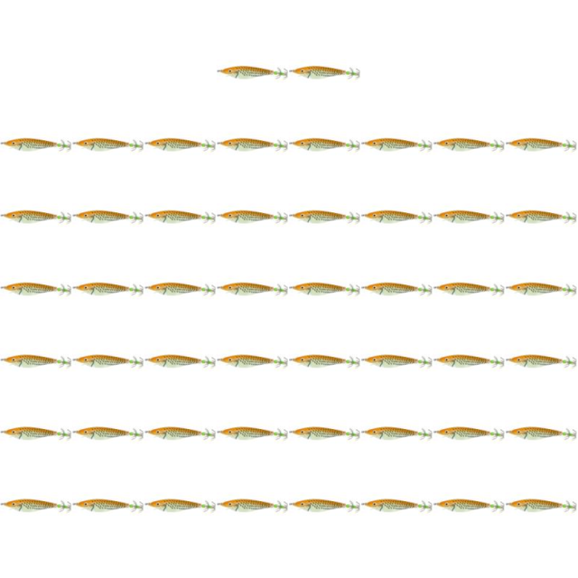 Señuelo de pesca fluorescente con cuentas integradas que brillan en la oscuridad, herramientas nocturnas, color naranja