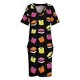 thumbnail image 4 of Surtido de dulces de regaliz Vestido de bolsillo suelto Vestido de lujo Vestidos Cóctel de vestidos Vestidos de noche de lujo, 4 of 7