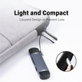thumbnail image 5 of Lector de Tarjetas 6 en 1 Multifuncional USB 2.0 Type-C OTG Alta Velocidad SD TF Flash Drive Universal Gris, 5 of 5