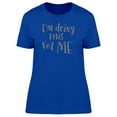 thumbnail image 1 of Im Doing This For Me, Quote T-Shirt Women -Image by Shutterstock, Female Small, 1 of 2