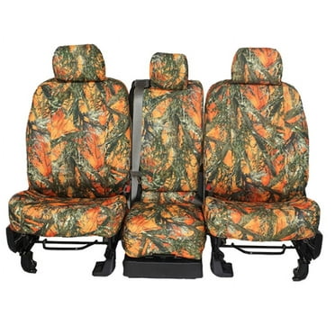 CalTrend Front 60/40 Split Bench TRUETIMBER Seat Covers for 1998-2003 Ford Ranger - FD105-72KA BLAZE Insert and Trim