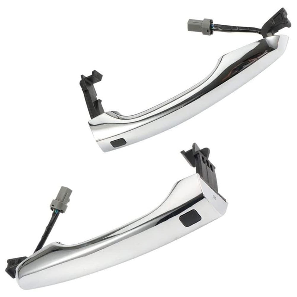 BSTHOE Front Left &Right Chrome Door Handle With Key For Hyundai For