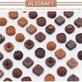 thumbnail image 4 of 60pcs 15 Styles Simulation Chocolate Resin Cabochons Artificial Chocolate Miniature Flatback Chocolate Resin Sets Mini Imitation Food Resin Miniature for Dollhouse Mini Kitchen Decorations, 4 of 9