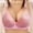 Hot Pink, variant on Womens Vintage Lace Underwire-Free Bra Luxury Comfort Support Everyday Wear
