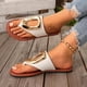 thumbnail image 4 of Negro Punteado Tacones Del Dedo Del Pie Versátil de las Mujeres de los Tacones Abiertos Del Dedo Del Pie Más Tamaño Tacón Bajo Peep-Toe Zapatos Decorativos Primavera/Verano Zapatillas de Moda Y Cómod, 4 of 8