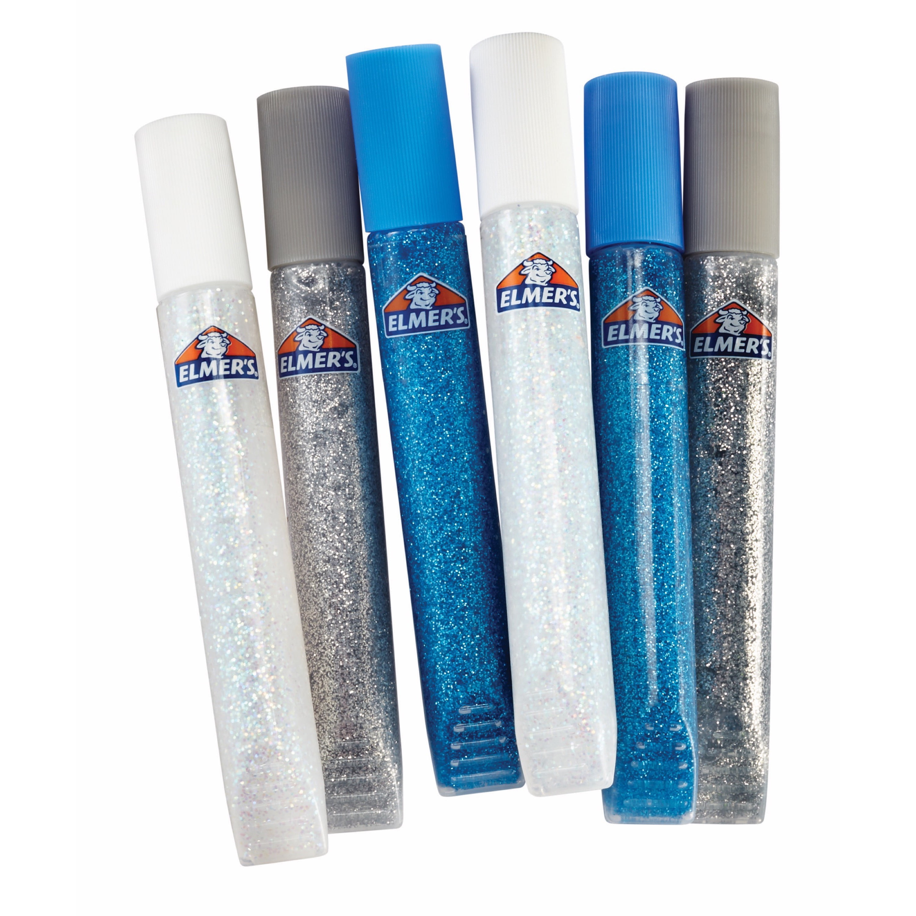 Elmer's Glue Deluxe Starter Slime Kit | Slime Supplies | Clear School Glue  & Glitter Glue Pens, 3 Count