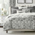 thumbnail image 4 of 6ix Tailors  Savannah Iron 8 Piece Duvet Cover Designer Set Twin, 4 of 5