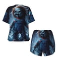 thumbnail image 5 of Lsque Chucky Women's Short-Sleeved Pajama Set - 2 Piece Soft and Lightweight Sleepwear Set-Large, 5 of 9