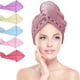 thumbnail image 3 of Toallas de secado de cabello para mujer, paquete de 3 turbantes de microfibra súper suaves y absorbentes Vhermosa, 3 of 5