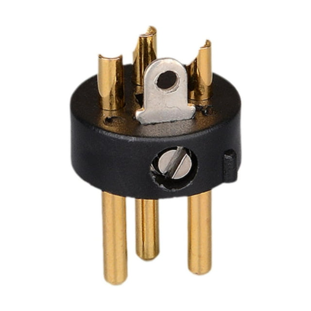 10pcs conector micrófono xlr enchufe 3 pin enchufe instalación fácil reemplace piezas adaptador de audio micrófono para de mezcladora