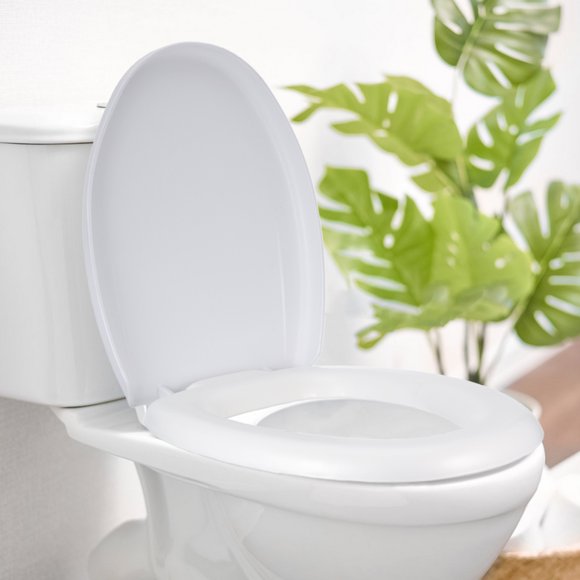 RUNROTOO Fundas Para Asiento De Inodoro Con Cojín De Espuma Eva Para Con Y Fácil Instalación