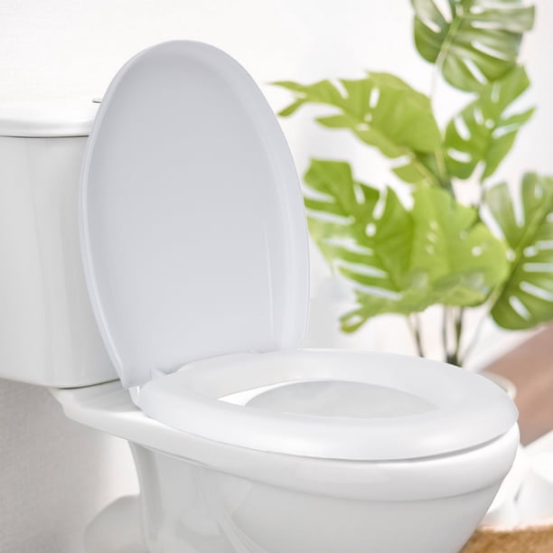 RUNROTOO Fundas Para Asiento De Inodoro Con Cojín De Espuma Eva Para Con Y Fácil Instalación