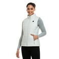 thumbnail image 3 of ORORO Women's Heated Vest with Battery, Heating Vest for Hiking Skiing Outdoors (White,XL), 3 of 11