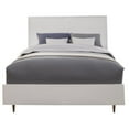 thumbnail image 6 of Home Square 2-Piece Set with Full Panel Bed & Mini Wood Desk in White, 6 of 12