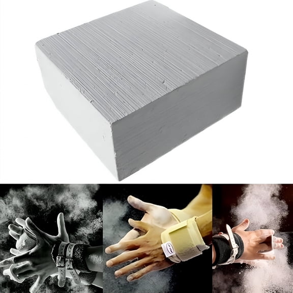 BESTSKY 2026 New Anti-Slip Gymnastic Powder Weight Lifting Climbing Magnesium Carbonate Chalk Block for Gym,Climbing,Weightlifting,Gymnastics
