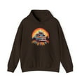 thumbnail image 2 of Hippie Bus Graphic Hoodie Unisex Heavy Blend Hooded Sweatshirt 60s 70s, 2 of 9