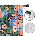 thumbnail image 4 of Blackout Kids Curtains,Pioneer Flower Floral Print Pattern Childrens Insulated Curtains Set Of 2,Bedroom Essentials,Toddler Room Decor 42"x63", 4 of 5