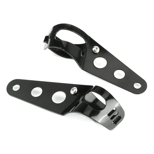 Soporte de montaje de faros conveniente para instalar Tubos de horquilla ajustables de 35-43 mm de diámetro Soporte de montaje de horquilla de faros para motocicletas para varios ANGGREK Otros