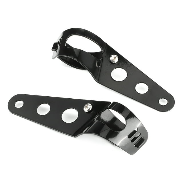 Support de Phare de Moto, Finition Durable Convinient pour Installer le Trou de Montage 3/8 dans le Support de Montage de Phare Réglable pour les Motos pour Divers Véhicules