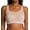 Taupe, variant on Women's Playtex US4221 Bounce Control Wire Free Sports Bra (Coolest Grey Heather 50D)
