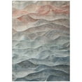 thumbnail image 2 of Addison Rugs Chantille Indoor/Outdoor Transitional Waves Teal Washable Rectangle Rug, 10' x 14', 2 of 6
