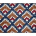 thumbnail image 4 of oneOone Tissu Polyester Lycra Style Argyle Ikat Décor Tissu Imprimé BTY 56 Pouces de Large, 4 of 4
