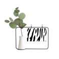 thumbnail image 1 of Pinto Animal Art Grain Illustration Pattern Metal Picture Frame Cerac Vase Decor, 1 of 2